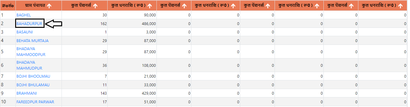 Vidhwa Pension List Check UP