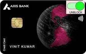 Axis Bank Credit Card Unblock
