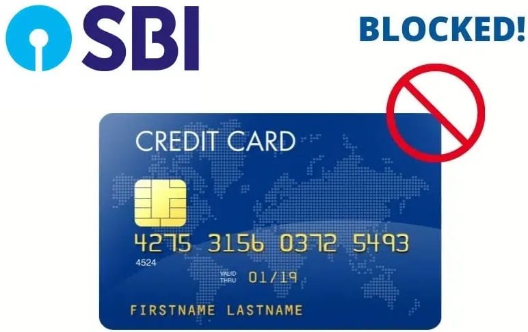 SBI Credit Card Block