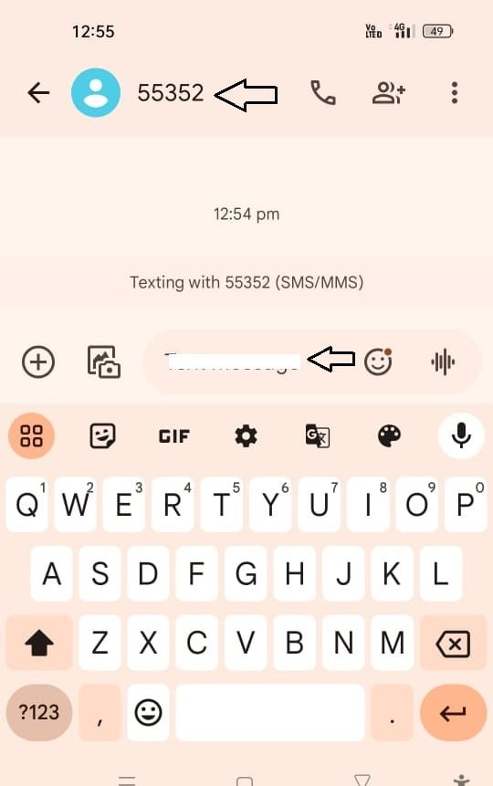 Speed Post Tracking Number SMS