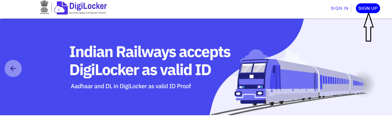 Digilocker Sign UP
