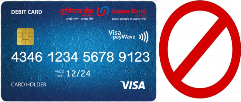 Union Bank ATM Card Block