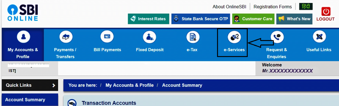 SBI Bank Transfer 