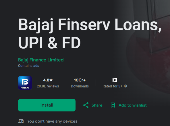 Bajaj Finserv App