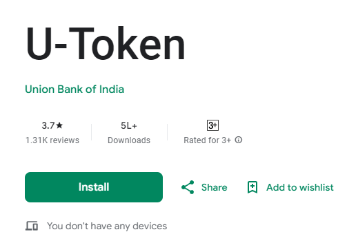 Union Bank of India app