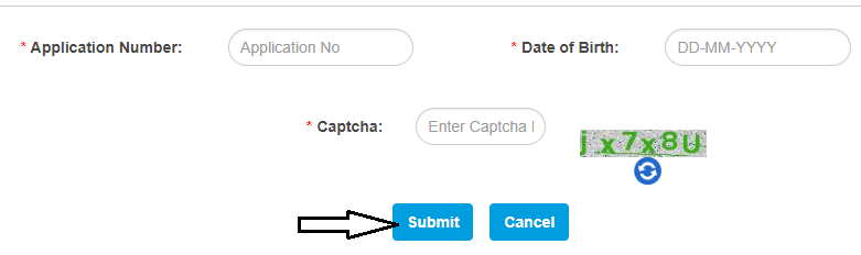 PVC Driving Licence Status Form