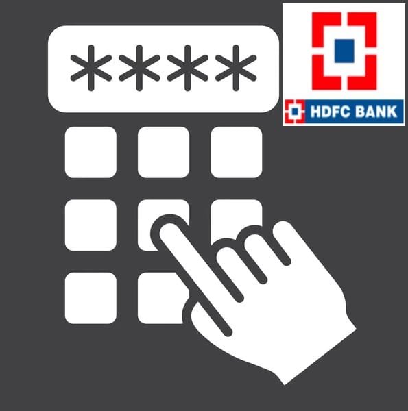 HDFC Debit Card PIN Change
