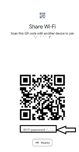 Android Phone me WIFI Password 