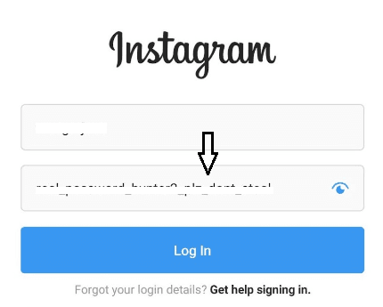 Instagram Password