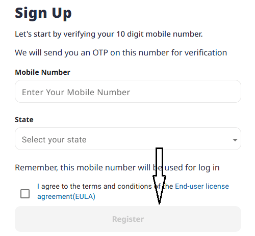 APY Umang Registration Form online