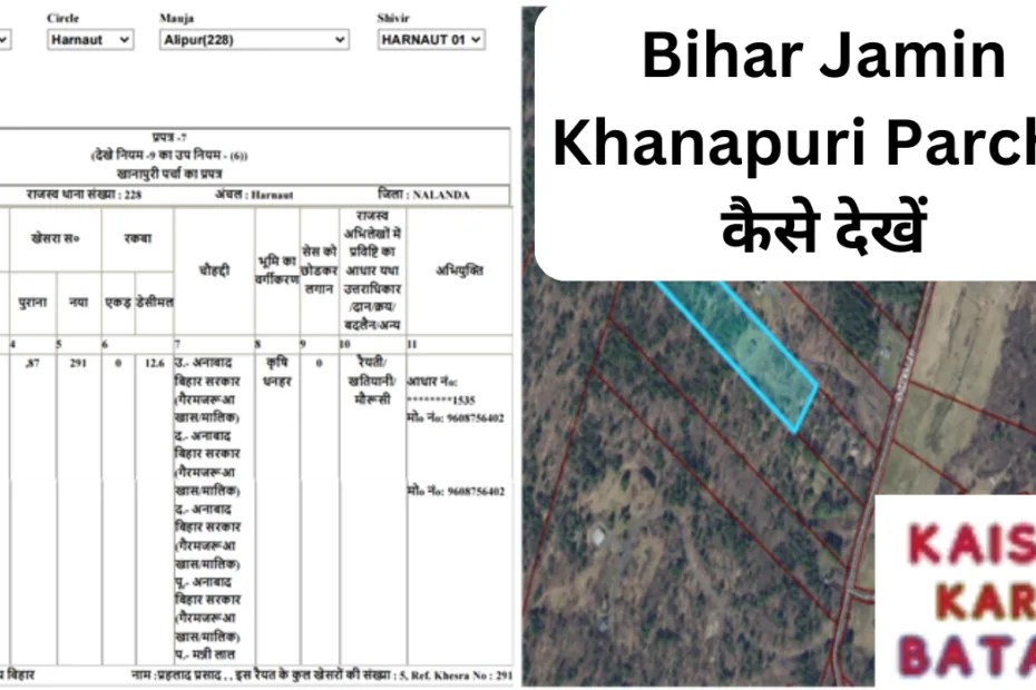 Bihar Jamin Khanapuri Parcha