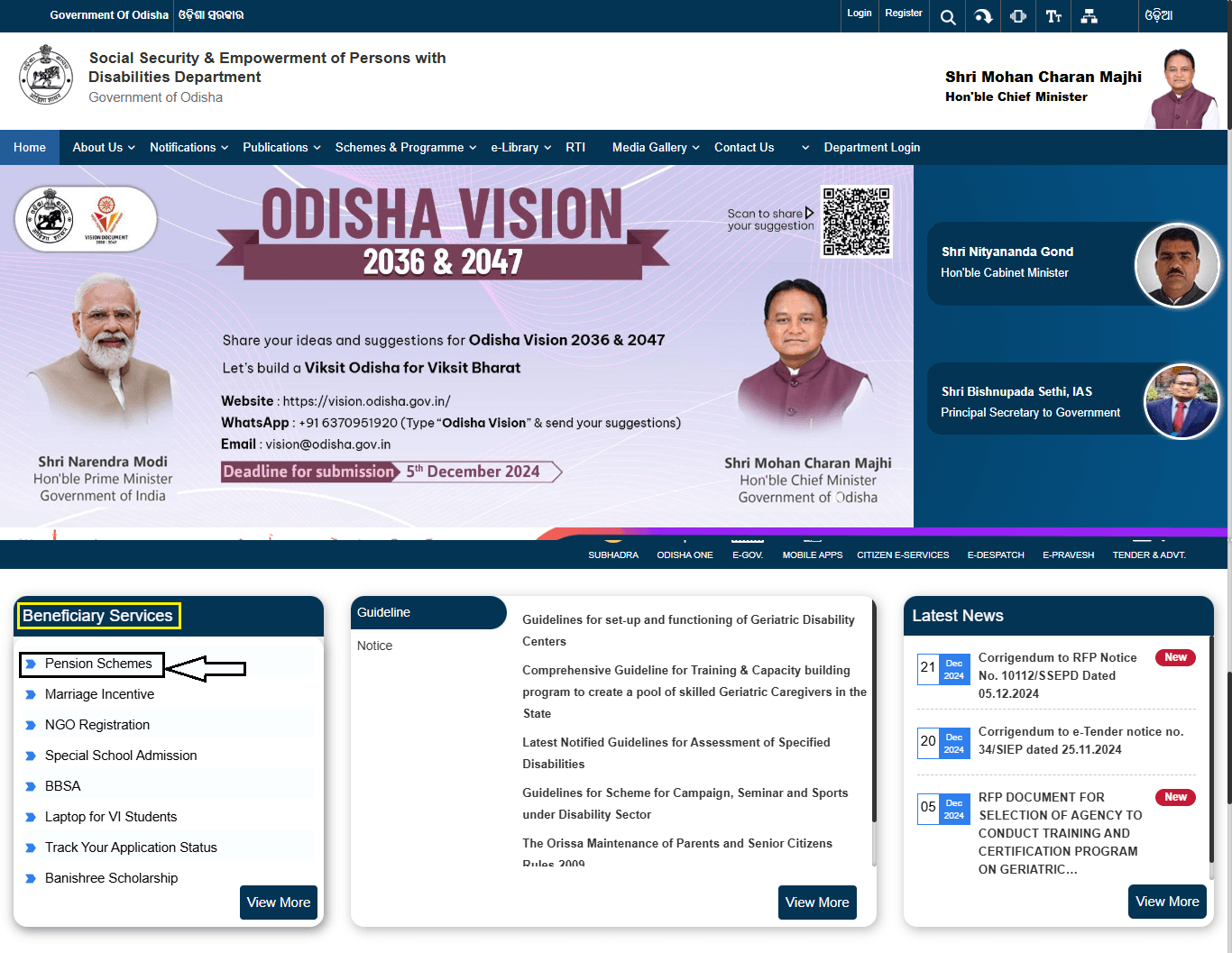Madhu Babu Pension Yojana Apply