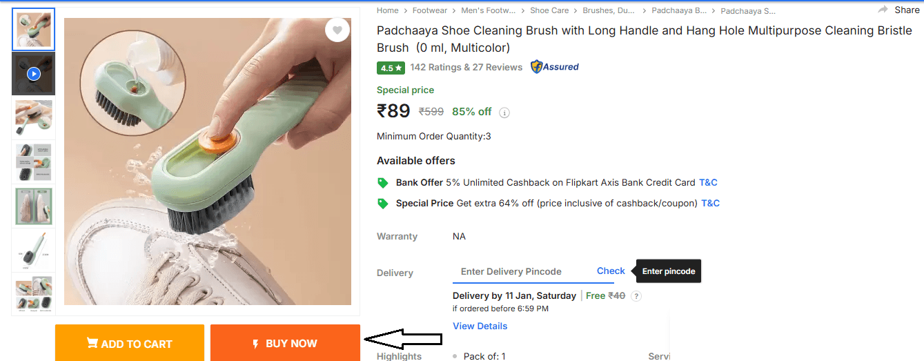 Shoe brush cleaner Online
