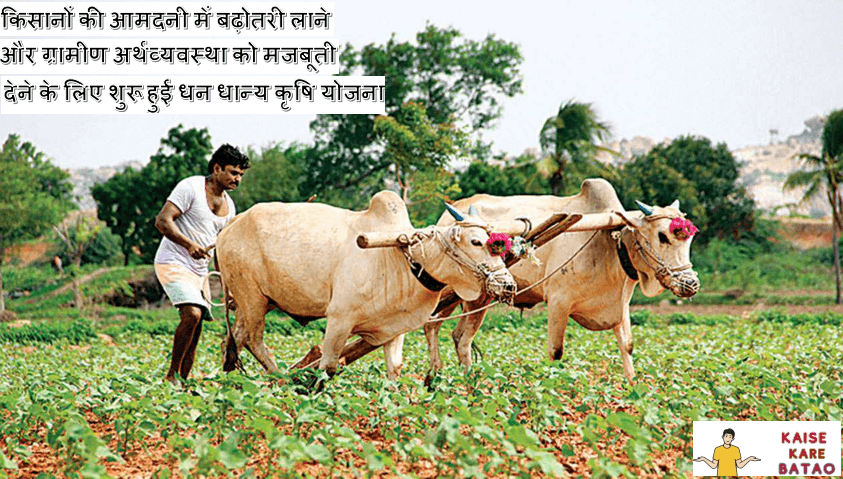 Dhan Dhanya Krishi Yojana